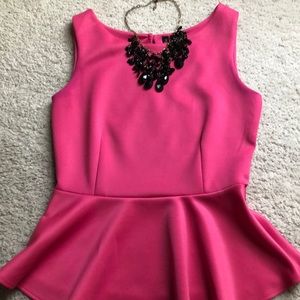 Peplum top